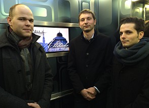 V televíznej veži Kamzík