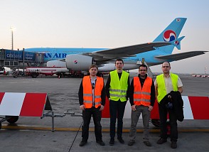 Turnaj privítal Airbus A380